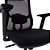 Cadeira de Escritório Comfy Turya Tela Mesh Preta, Base Giratória e Braço 3D - Imagem 6