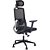 Cadeira de Escritório Comfy Turya Tela Mesh Preta, Base Giratória e Braço 3D - Imagem 4