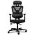 Cadeira Gamer Xperience Flow Tela Mesh e PU Preto, Base Alumínio, Braço 4D e Relax Avançado - Imagem 4
