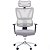 Cadeira de Escritório Comfy Bliss Preta Tela Mesh Cinza, Giratória, Encosto Ajustável e Relax Avançado - Imagem 5