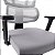 Cadeira de Escritório Comfy Bliss Preta Tela Mesh Cinza, Giratória, Encosto Ajustável e Relax Avançado - Imagem 8
