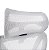 Cadeira de Escritório Comfy Bliss Preta Tela Mesh Cinza, Giratória, Encosto Ajustável e Relax Avançado - Imagem 9