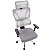Cadeira de Escritório Comfy Bliss Preta Tela Mesh Cinza, Giratória, Encosto Ajustável e Relax Avançado - Imagem 7