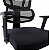 Cadeira de Escritório Comfy Bliss Preta Tela Mesh Preta, Giratória, Encosto Ajustável e Relax Avançado - Imagem 8