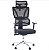 Cadeira de Escritório Comfy Bliss Preta Tela Mesh Preta, Giratória, Encosto Ajustável e Relax Avançado - Imagem 1
