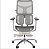 Cadeira de Escritório Comfy Sihoo Encore Tela Mesh Cinza Base Alumínio, Múltiplos Ajustes Braço 6D - Imagem 2