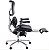 Cadeira de Escritório Comfy Sihoo Edge Tela Mesh Preta Base Alumínio, Múltiplos Ajustes Braço 6D - Imagem 4