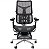 Cadeira de Escritório Comfy Sihoo Edge Tela Mesh Preta Base Alumínio, Múltiplos Ajustes Braço 6D - Imagem 2