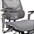 Cadeira de Escritório Comfy Levian Tela Mesh Cinza Base Alumínio, Múltiplos Ajustes Braço 6D - Imagem 8