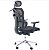 Cadeira de Escritório Comfy Halo Preta Tela Mesh Preta, Giratória, Encosto Ajustável e Relax Avançado - Imagem 2