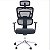 Cadeira de Escritório Comfy Halo Preta Tela Mesh Preta, Giratória, Encosto Ajustável e Relax Avançado - Imagem 5