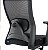 Cadeira de Escritório Comfy Trix Preta Mesh Preta, Braço Ajustável e Relax - Imagem 7