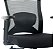 Cadeira de Escritório Comfy Trix Preta Mesh Preta, Braço Ajustável e Relax - Imagem 8