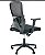 Cadeira de Escritório Comfy Trix Preta Mesh Preta, Braço Ajustável e Relax - Imagem 6