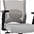 Cadeira de Escritório Comfy Trix Preta Mesh Cinza, Braço Ajustável e Relax - Imagem 7
