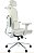 Cadeira de Escritório Comfy Clarity Cinza Tecido Cinza Base Alumínio, Braço 4D, Assento Deslizante Relax - Imagem 4