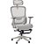 Cadeira de Escritório Flexy Axis Cinza Tela Mesh Cinza Base Giratória e Sistema Relax - Imagem 1