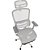 Cadeira de Escritório Flexy Axis Cinza Tela Mesh Cinza Base Giratória e Sistema Relax - Imagem 6