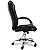 Cadeira de Escritório Comfy Direction Preta, Base Giratória e Sistema Relax - Imagem 3
