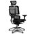 Cadeira de Escritorio Comfy Ergofy Tela Mesh Preta, Base Giratoria em Aluminio, 10 Regulagens - Imagem 6