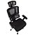 Cadeira de Escritorio Comfy Ergofy Tela Mesh Preta, Base Giratoria em Aluminio, 10 Regulagens - Imagem 7