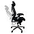 Cadeira de Escritório Comfy Ergomaster Tela Mesh Preta, Braço Ajustável e Relax Avançado - Imagem 3
