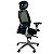 Cadeira de Escritório Comfy Ergomaster Tela Mesh Preta, Braço Ajustável e Relax Avançado - Imagem 6