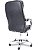 Cadeira de Escritório Comfy Leader Preta, Base Giratória e Sistema Relax - Imagem 2