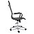 Cadeira de Escritório Comfy Nifty Plus Preta, Base Giratória e Sistema Relax - Imagem 2