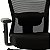 Cadeira de Escritorio Ergonômica Comfy Stance Plus Tela Mesh Preta, Base Giratoria e Sistema Relax - Imagem 7