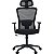 Cadeira de Escritorio Ergonômica Comfy Stance Plus Tela Mesh Preta, Base Giratoria e Sistema Relax - Imagem 2