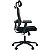 Cadeira de Escritorio Ergonômica Comfy Stance Plus Tela Mesh Preta, Base Giratoria e Sistema Relax - Imagem 4