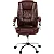 Cadeira de Escritório Flexy Virtuous Marrom, Base Giratória e Sistema Relax - Imagem 2