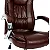 Cadeira de Escritório Flexy Virtuous Marrom, Base Giratória e Sistema Relax - Imagem 7