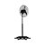 Ventilador de Coluna Oscilante 60cm Premium Preto Cromado Bivolt Ventisol - Imagem 2