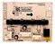 Placa Display Receptora 17222000A56447 Evaporadora 9000 - 22000 BTUs Midea Comfee Silvermaxi Admiral Tempstar Maxiflex - Imagem 1