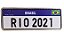 Placa Rio 2021 - Imagem 1