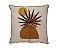 Capa de Almofada Palm Linho com Viés - 50x50 - Imagem 1