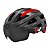 Capacete Ciclista Bike Mtb Casco New Óculos Com Luz High One - Imagem 1
