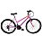 KIT BICICLETA ARO 26" 21V LADY AÇO ROSA/AMARELO A VISTA R$799,00 retirando no local - Imagem 1