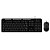 Kit teclado e mouse USB C3Tech KT100BK preto - Imagem 2