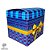 Caixa de Papelão p/Caneca Xadrez Azul Felicidade Pct c/10 - Imagem 2
