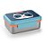 Bento Box Pote Térmico em Aço Inox Azul Fresh Fisher Price - Imagem 1