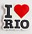 Imã I love Rio - Imagem 1