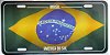 Placa bandeira Brasil - Imagem 1