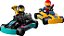 Lego 60400 - Karts E Pilotos De Corrida - Lego City - Imagem 3