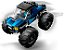Lego 60402 - Monster Truck Azul - Lego City - Imagem 3