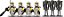 Lego 75431 - Pack de Combate Soldados Clone da 327A Star Corps - Lego Star Wars - Imagem 5
