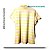 Camisa Polo T.H. Original Americana Amarela e Branca - Imagem 4
