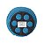 Fio de Poliéster 2mm HassTextil-1152-Azul Acqua - Imagem 2